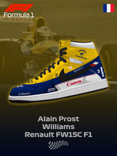 Ein Prost Williams FW15C F.1 V.1 Custom High-Top-Sneaker